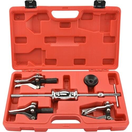 Professional Tools 3 JAW Leg Internal External Slide Hammer Bearing Bushing Puller Set