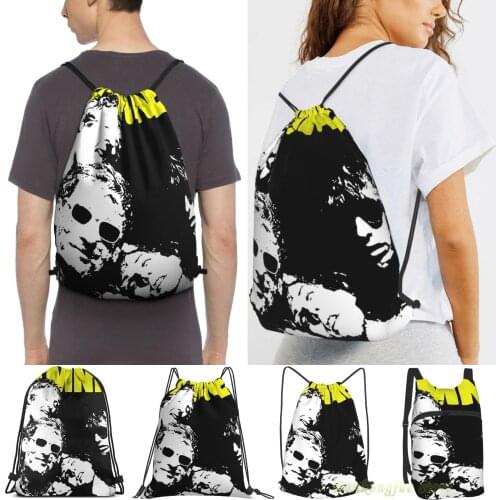 The Damned Men Purpose Drawstring Backpack Bags Women Outdoor Travel Backpacks Gym Training Swimming Fitness Bag