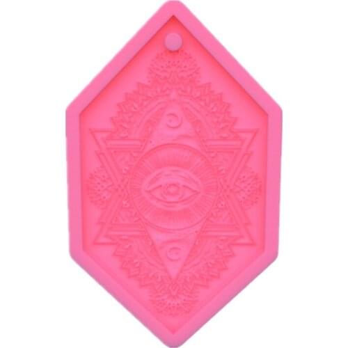 Devils Eye Drop Tag Silicone Mold is Suitable for Resin Epoxy Resin Diy Craft Box Jewelry Making Home Decoration K3ND