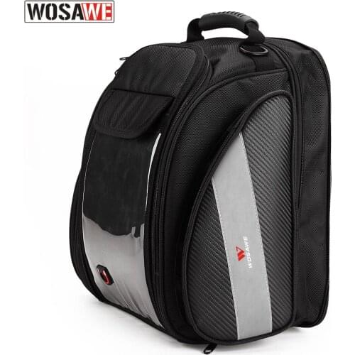WOSAWE Motorcycle High capacity Tank Bag Fuel Oil Phone GPS Navigation Bag Motobike Travel Luggage Motocross Bag Moto Helmet Bag