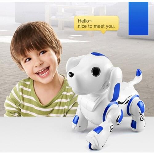 Funny Electronic Toys Musical Electric Toy Dog Pet Electronic Walking Dancing Smart Pet Robot Mascota Virtual Robot Dog BA60DZ
