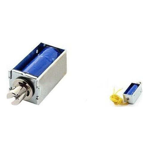 1pc small pull solenoid HIO-0730L12C26 voltage 5V 12V 24V electric control lock storage cabinet lock