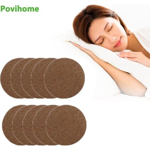 10Pcs Medical Sleep Sticker Treat Insomnia Relieve Anxiety Massage Body Relax Patch Improve Sleeping Quality Plaster Health Care
