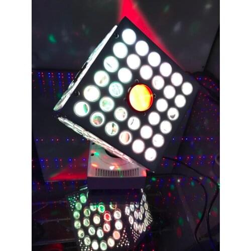 Free Shipping 8 PCS/LOT New Model Cube Effect led magic ball light for disco