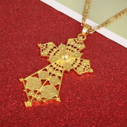 Ethiopian Pendant Jewelry for Women Eritrean African Fashion Wedding Jewelry Middle East Arab Jewelry