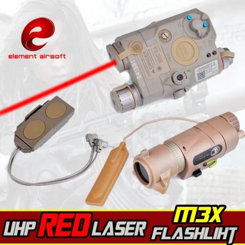 Element softair PEQ 15 UHP Red Laser M3X Hunting DOUBLE REMOTE CONTROL gun weapon airsoft arme weapons tactical scout light