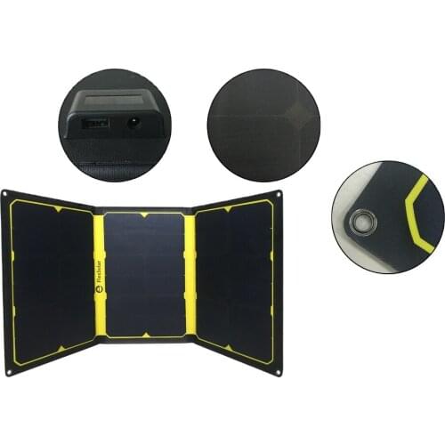 Flextech Company Portable Solar Panel Charger 60W 100W Foldable Car for Battery