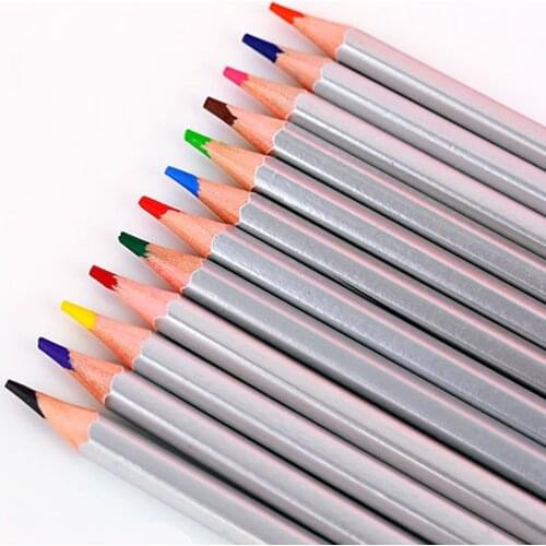 High concentration Water color pencils for shirnking film painting - pack of 12