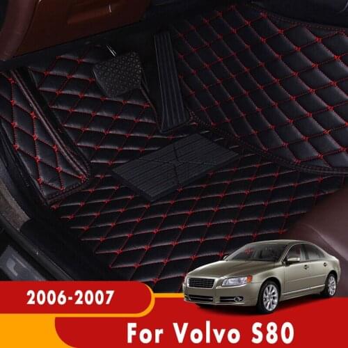Carpets For S80 S 80 2006 2007 Custom Car Floor Mats Interiors Parts Auto Accessories Foot Pedals Rugs Automobiles For Volvo
