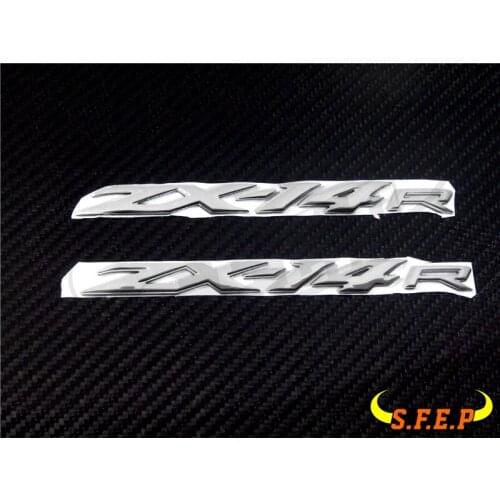 Motorcycle Emblem Badge Decal 3D Tank Wheel Logo For Kawasaki ZX-14R ZX14R Sticker