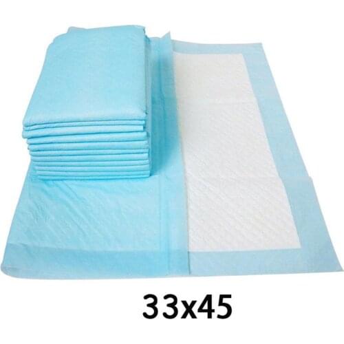 20pcs Disposable Changing Pads & Covers Soft Water Absorption Nappy Care Diaper for Baby Adult Elderly Patients (45x33cm)
