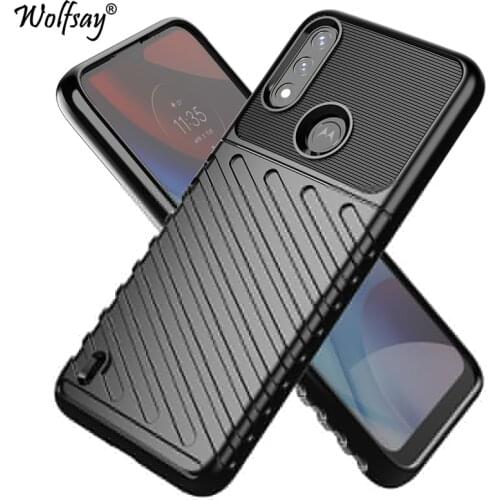 Rugged Fiber Shield Cover For Motorola Moto E7 Power Case Bumper Full Cover Back Case For Moto E7 Power Case For Moto E7 Power