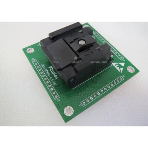 QFN48/DIP48 MLF48 QFN48 0.5mm IC testing seat Test Socket test bench Burn-in Socket Programming seat