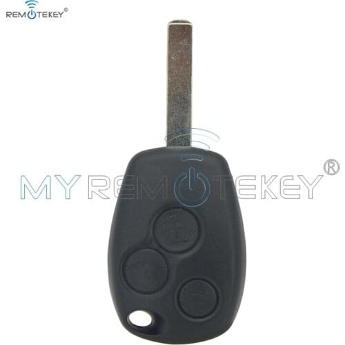 Remtekey Remote car key case shell 3 button VA6 for Renault Clio III Kangoo II Master Modus