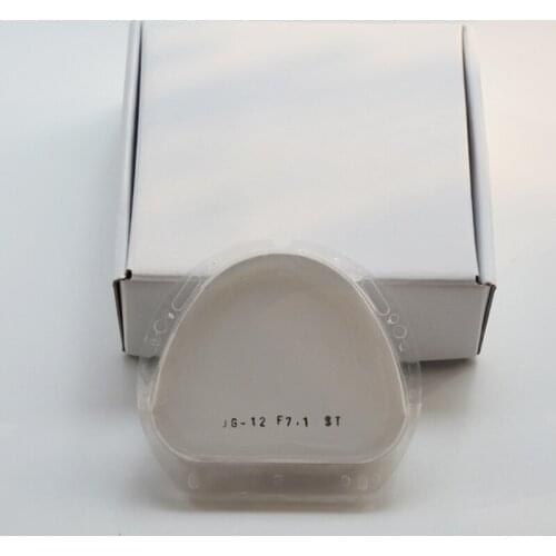 Amann Girrbach System 1 Piece 89*71*20mm 89*71*25mm Dental Zirconia Blocks ST HT CAD/CAM Blank Dental Zirconia Ceramic Blocks