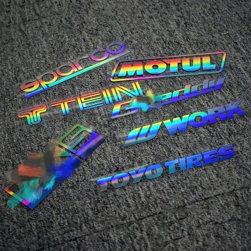 Car Styling Stickers Modified Motorcycle Wheel Oil Tank Body Side Tank Decals