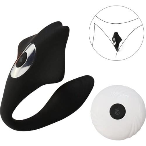 USB Rechargeable U Type Adult Sex Toys for Women G Spot Dildo Vibrator Remote Control Anal Clitoris Stimulate Female Masturbator