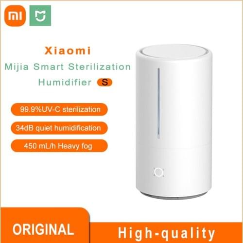 Xiaomi Mijia Humidifier S Home Silent Bedroom Large Fog Volume Office Intelligent Control UV-C Ultraviolet Sterilization New