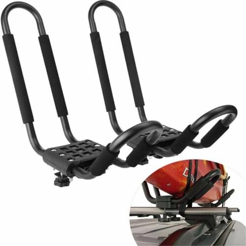 2pcs Kayak Roof Rack Universal Rooftop Rack Carrier Kayak Canoe Paddle Boat Surf Ski Universal Roof Rack Boat Accessories