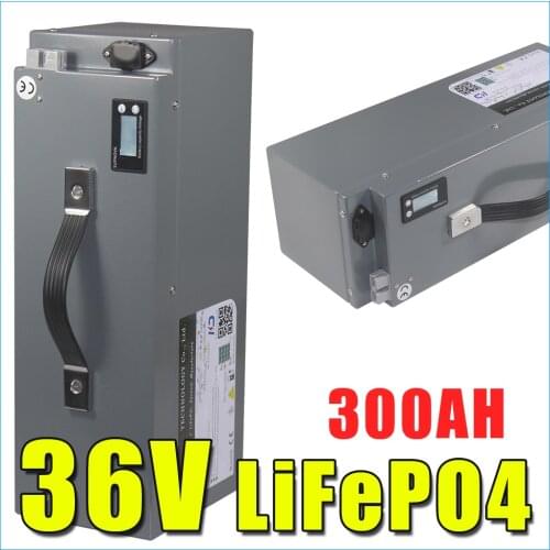 36V 100AH 200H 300AH LiFePO4 Battery RV inverter Storage Solar Forklift Boat Golf Car starting batteries