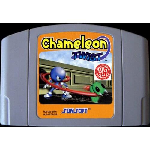 64 Bit Games ** Chameleon Twist 1 ( English PAL Version!! )
