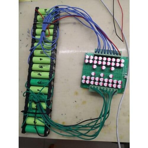 15S 16S 17S 20S 6A Active Equalizer Balancer Lifepo4 Lithium Li-Ion LTO Battery Energy Transfer BMS balance Protection board