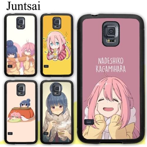 Nadeshiko Kagamihara Yuru Camp Phone Case For Samsung Galaxy Note 20 Ultra S9 S10 S20 Plus A51 A71 A70 A50 M31 M21 A31 A21S A20e