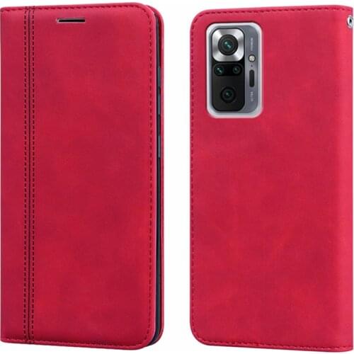 Phone Case For Redmi Note 10 Pro Mi Note 10 Lite Flip Cover For Xiaomi Mi Note 10 Lite Mi10T Pro Funda on Redmi Note10 Pro Case