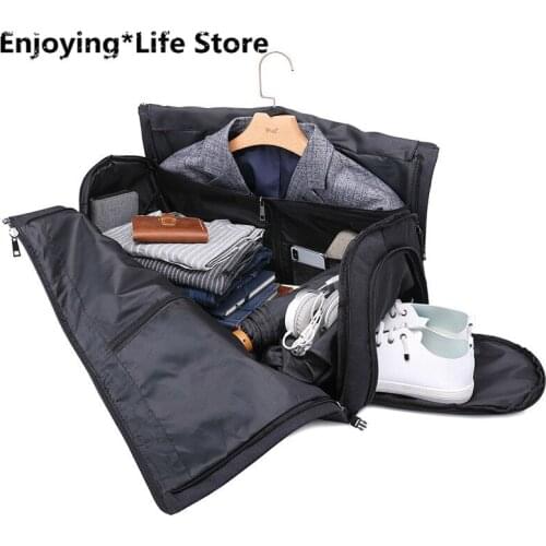 Travel Clothing Covers Storage Bags Shoes Dust Hanger Organizer Household Merchandises Portable Suit Coat Garment Accessories