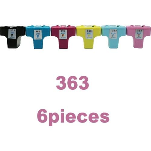XiongCai Compatible Ink Cartridges For HP 363 Photosmart 3210 3210v 3210xi 3213 3313 8230 8238 8250 Printer cartridge For HP363