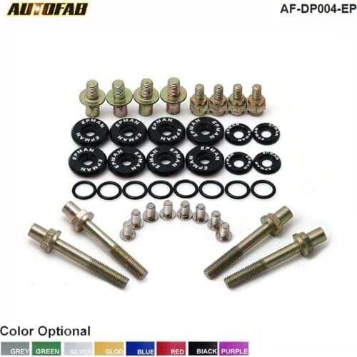 RACING Engine Valve Cover Washers Bolts Kit Jdm Default Black For HONDA B-Series H-Series VTEC AF-DP004-EP
