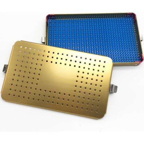 Aluminum sterilization box,Sterilization box for dental sterilization Ophthalmic Orthopaedic disinfecting apparatus