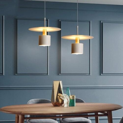 Creative Personality Small Chandelier Nordic Bedroom Bedside Lamp Simple Modern Geometry Restaurant Bar Kitchen Lights Hanging