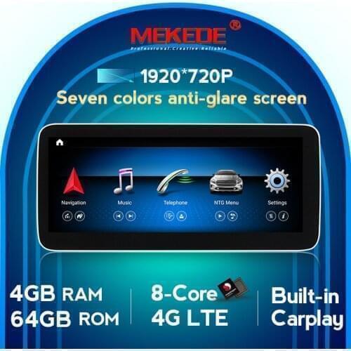 Mekede Android 10.0 Car DVD GPS Player For Mercedes Benz G Class W461 W463 G350 G400 G500 G63 G65 Qualcomm Snapdragon MSM8953