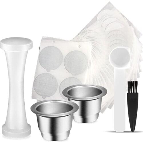 New for Nespresso Coffee Capsule with Foils Lid Espresso Disposable Filter Pod Aluminum Foils Cover Coffee Maker Machine