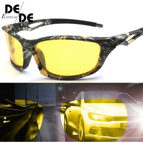 New Men Driving Sunglasses Polarized Mirror Sun Glasses Classic Night Goggles Brand Designer Eyewear