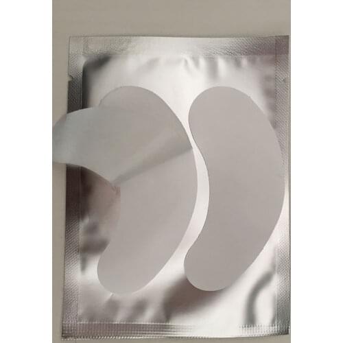 100pcs 50bags/pairs Under Eye Pads Disposable Collagen Hydrogel Eye Gel Patch lint Free Eyepads Eye patch for eyelash Extension