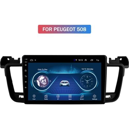 Hot For Peugeot 508 11-18 Years HD In-Vehicle GPS All-in-One Navigation Machine Vehicle Navigation headunit gps navigation Radio