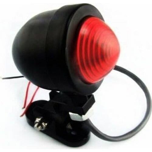 Motorcycle Brake Running Tail Light Cafe Racer Vintage Old School Rat Custom CB