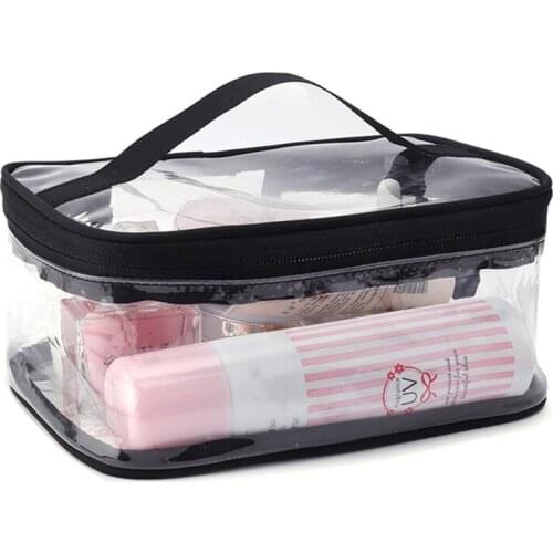 THINKTHENDO Transparent Cosmetic Bags
