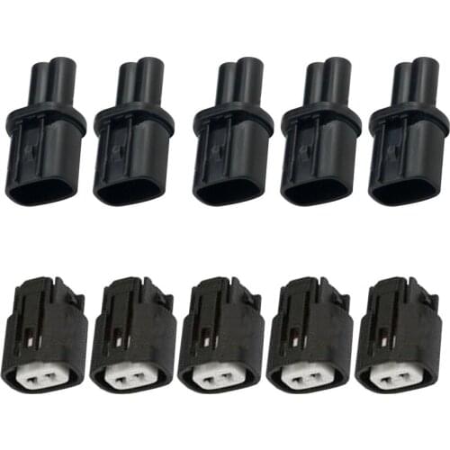 5sets 2 pin female and male Automotive connector with terminal DJ70260-2.2-11/21