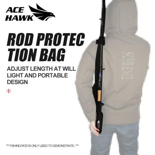 Fishing Rod Protector Tavelling Spinning Casting Accessories Fish Pole Bag Pack Clothes No Smell Healthy Adjust Length 1.8-3.0m