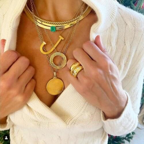 2021 New Square Baguette Rainbow Colorful Birthstone CZ Pave Gold Color 4MM Herringbone Snake Chain Women Choker Chain Necklace