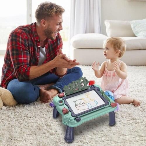 1 Set Baby Kids Magnetic Reusable Drawing Board Children Erasable Writing Doodle Board Painting Toys Birthday Gift