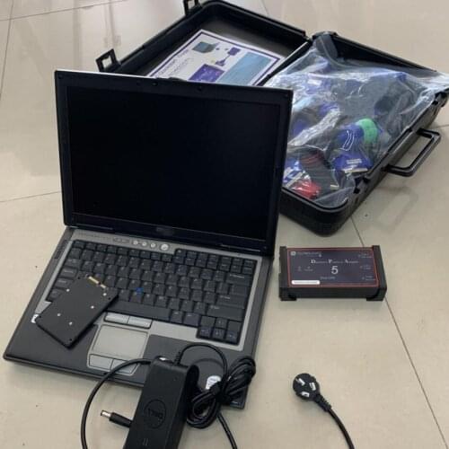 Dpa5 adapter heavy duty truck diagnostic tool with laptop d630 and dpa5 cables full set 2 years warranty