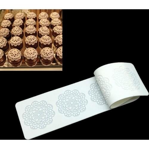 CT-5003 Silicone Lace Fondant Cake Decorating Tools,100% Food-Grade Silicone Baking Molds