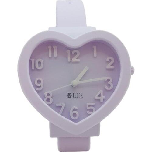Akman Decorative Desktop Heart clock desk clock relogio de mesa настольные часы reloj de escritorio