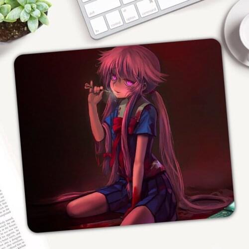 Mirai Nikki Future Diary Gaming Mouse Pad Mouse Mat Laptop Computer Keyboard Pad Desk Pad For Dota 2 Warcraft Mousepad