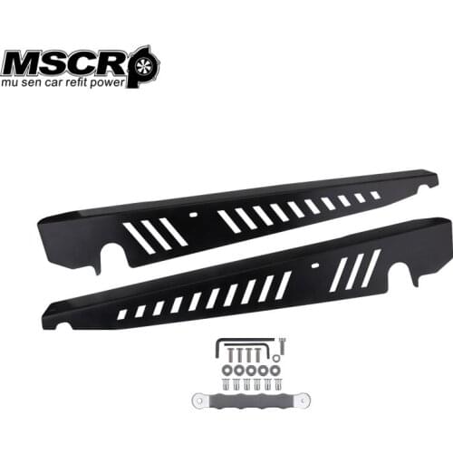 New Fender Shrouds Kit Aluminum Panel Plate Engine Bay w/Hardware For 15-on Subaru WRX&STi Black/Red/Green/Deep Green