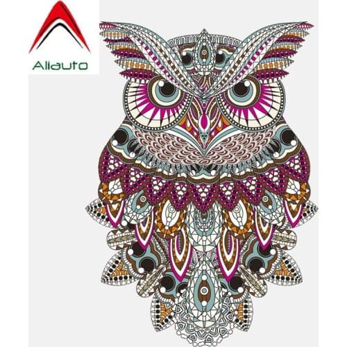 Aliauto Lovely Car Stickers Beautiful Forest Tribe Owl Accessories Decoration Vinyl Decal for Smart Hyundai Bmw Audi ,11cm*15cm